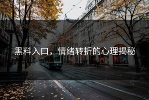 黑料入口，情绪转折的心理揭秘