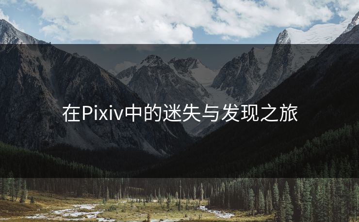 在Pixiv中的迷失与发现之旅